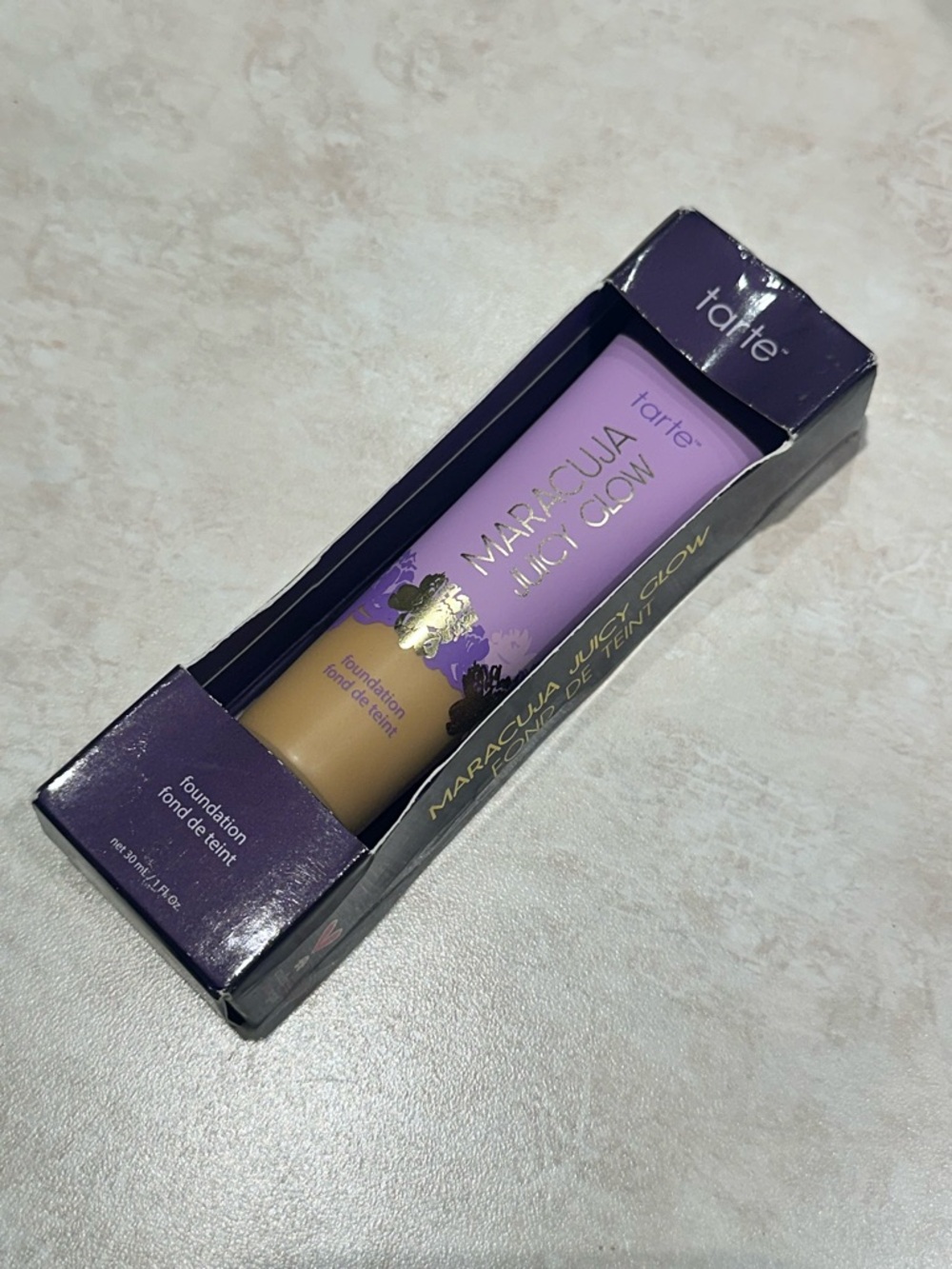 tarte Maracuja Juicy Glow Foundation shade 335